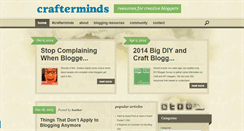 Desktop Screenshot of crafterminds.com